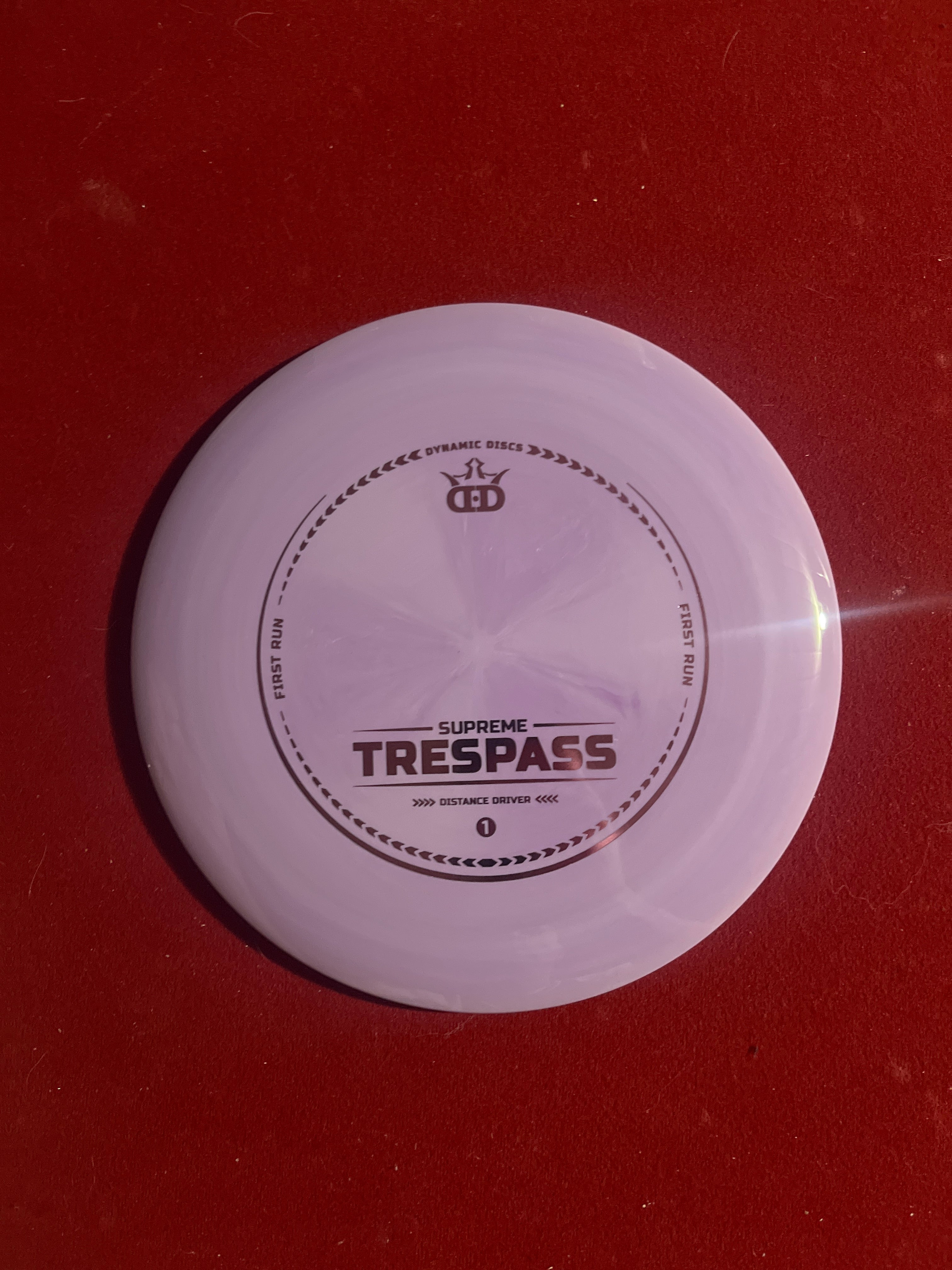 1st Run Supreme Trespass