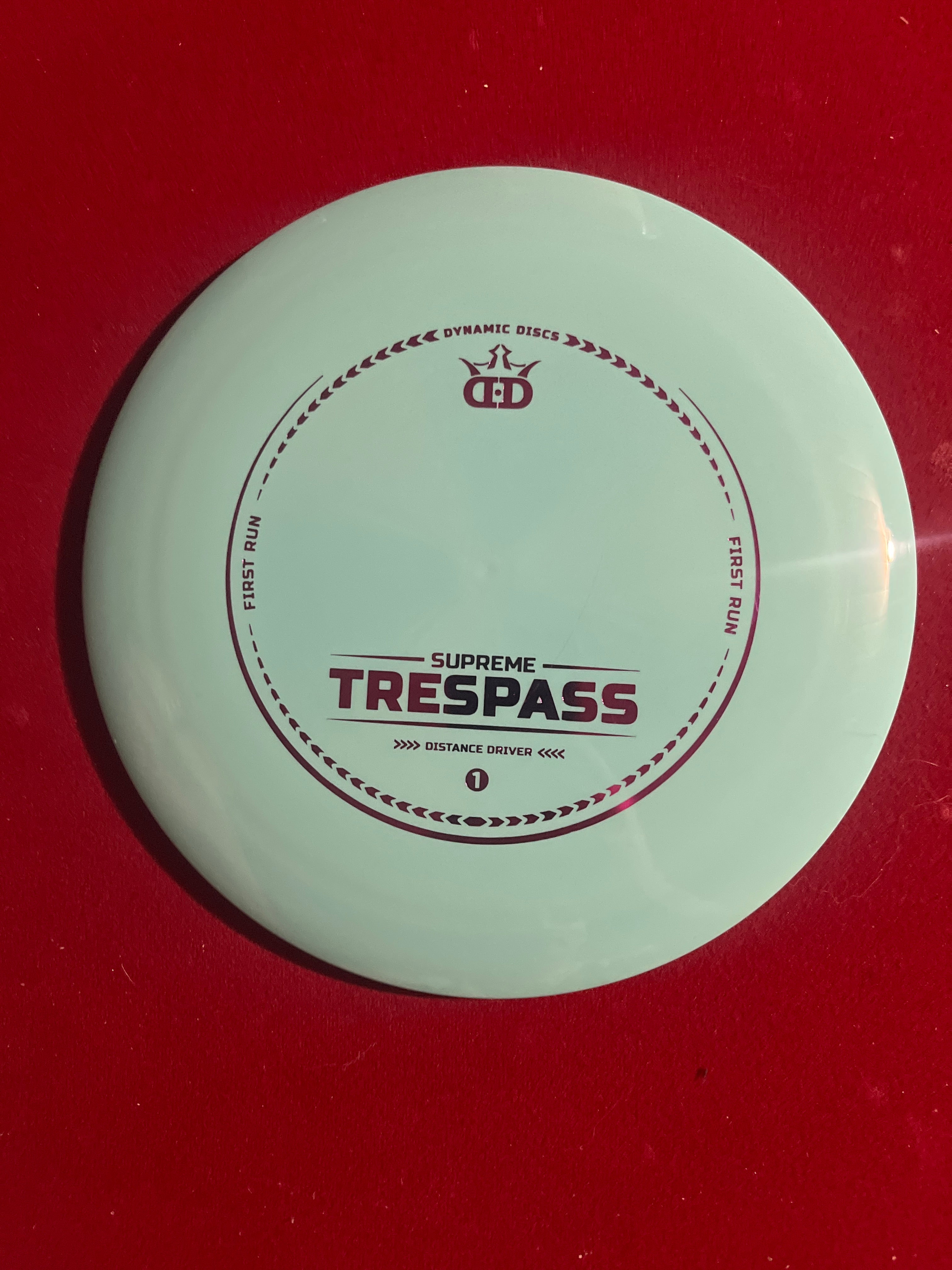1st Run Supreme Trespass