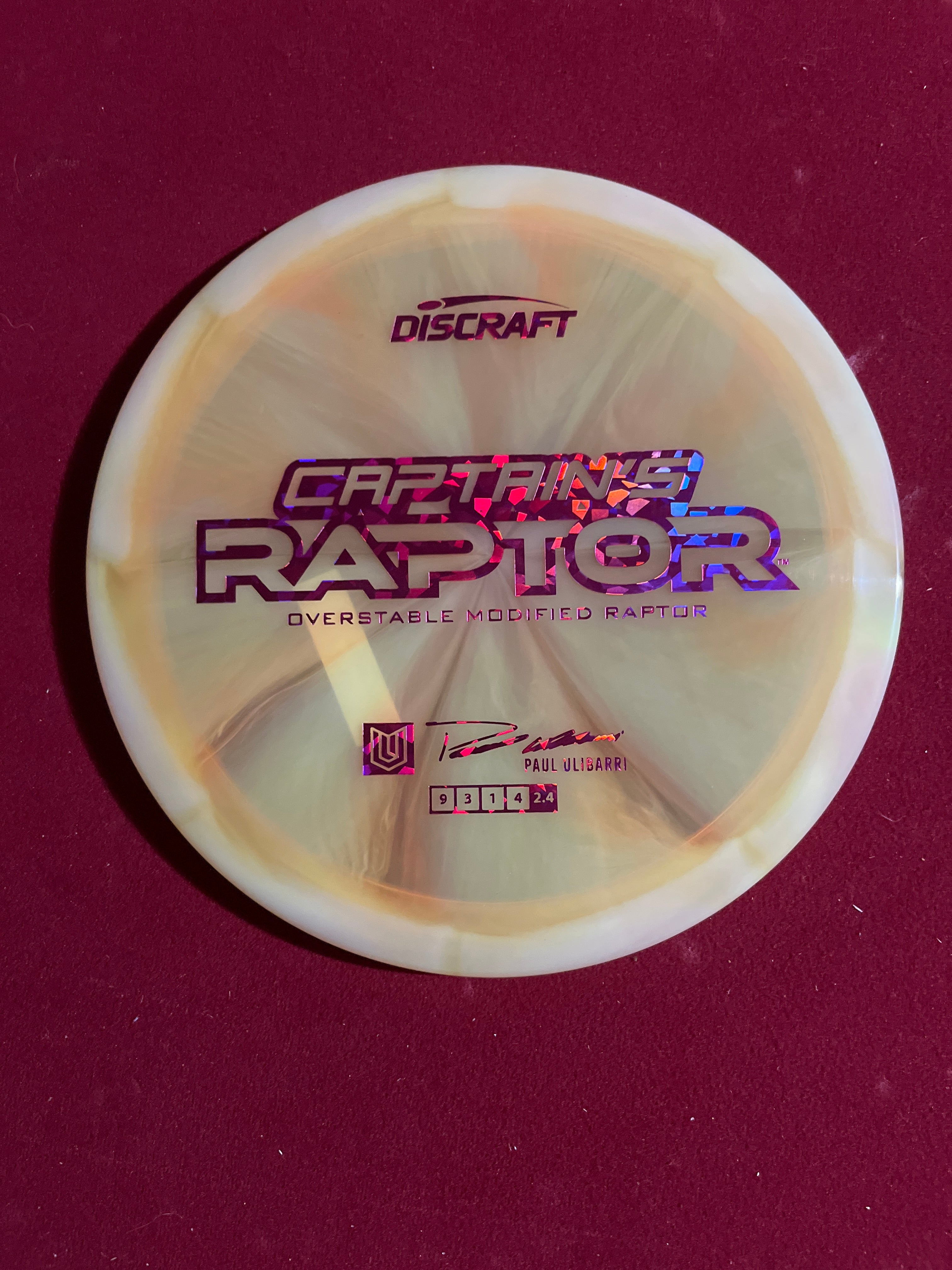 Z Swirl Captains Raptor